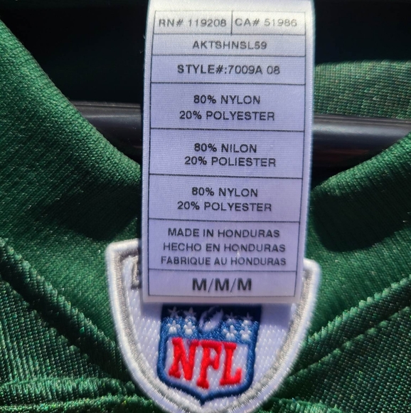 Reebok NFL Equipment Brett Favre Jets jersey - Picture 7 of 14